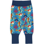 Maxomorra Coral Reef Rib Pants