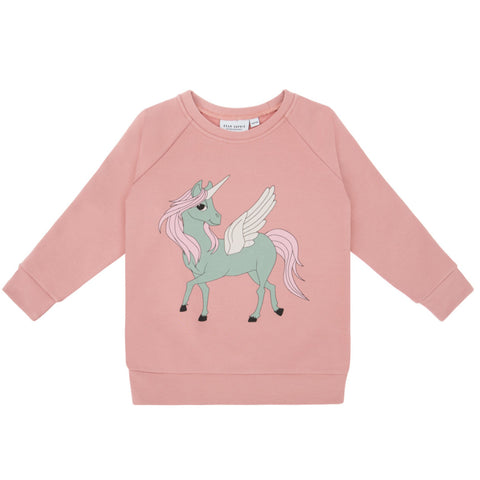 Dear Sophie Pegasus Pink Sweatshirt