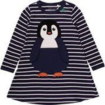 Freds World by Green Cotton Penguin Dress Longsleeve