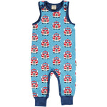 Maxomorra Firetruck Playsuit