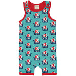 Maxomorra Viking Ship Playsuit Short