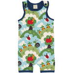 Maxomorra Garden Playsuit Short