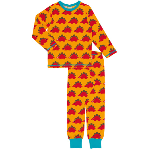 Maxomorra Classic Dino Pyjama Set Longsleeve