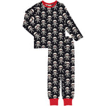 Maxomorra Scary Skeleton Pyjama Set Longsleeve