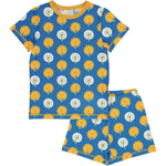 Maxomorra Dandelion Pyjama Set Shortsleeve