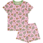 Meyaday Giraffe Gardens Pyjama Set Shortsleeve