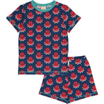 Maxomorra Octopus Pyjama Set Shortsleeve