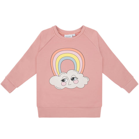 Dear Sophie Rainbow Pink Sweatshirt