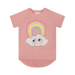 Dear Sophie Rainbow Pink Tshirt