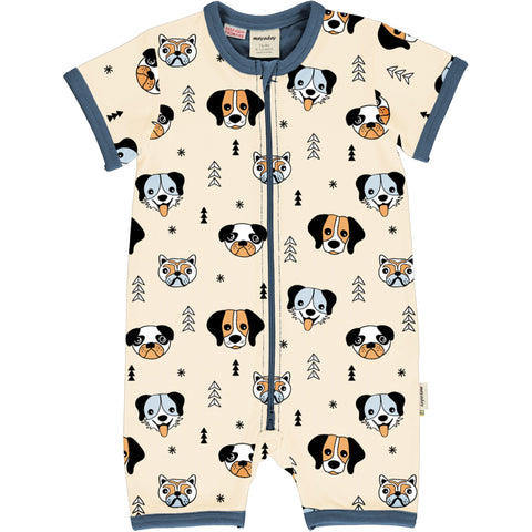 Meyaday Happy Dogs Rompersuit Shortsleeve
