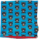 Maxomorra Raccoon Scarf Tube Velour