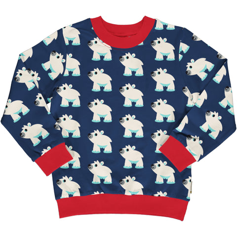 Maxoxmorra Polarbear Sweatshirt Longsleeve