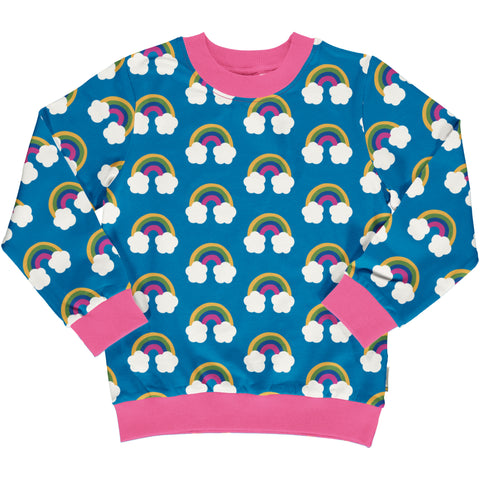 Maxomorra Farm Rainbow Sweater Lined
