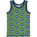 Maxomorra Blue Car Tanktop