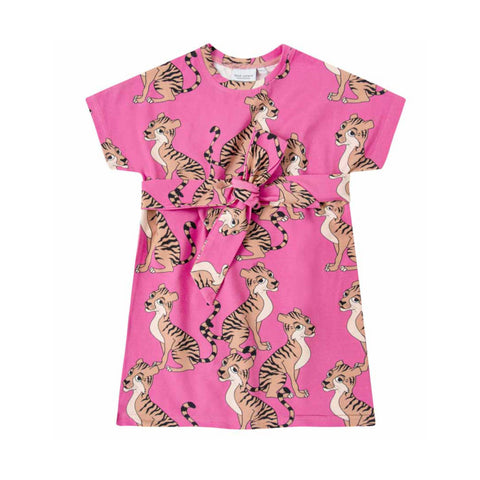 Dear Sophie Tiger Pink Bow Tunic