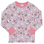 Meyaday Coral  and Seal Top Longsleeve