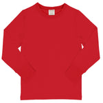 Maxomorra Solid Ruby Top Longsleeve as