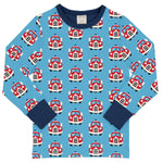 Maxomorra Firetruck Top Longsleeve