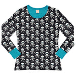 Maxomorra Skeleton Top Longsleeve Adult