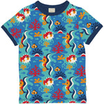 Maxomorra Coral Reef Top Shortsleeve