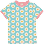 Maxomorra Daisy Top Shortsleeve