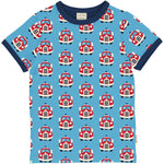 Maxomorra Firetruck Top Shortsleeve