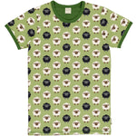 Maxomorra Sheep Green Top Shortsleeve Adult