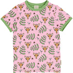 Maxomorra Giraffe Garden Top Shortsleeve