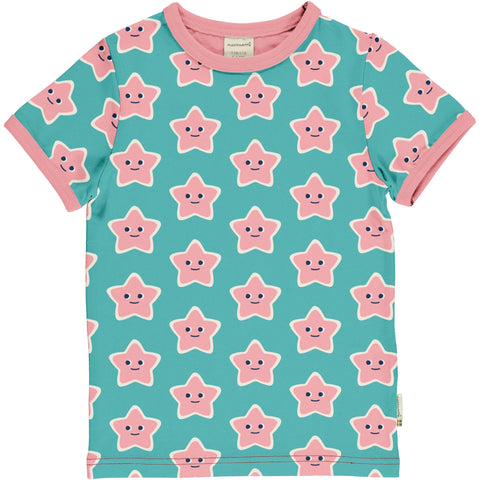 Maxomorra Starfish Top Shortsleeve