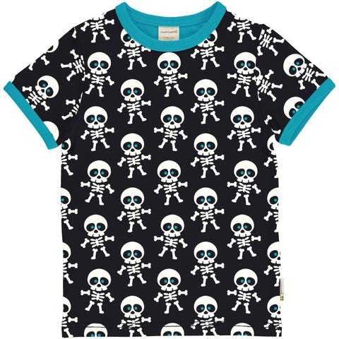 Maxomorra Skeleton Top Shortsleeve