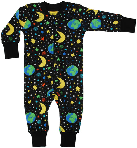 Duns Mother Earth Black Zipsuit