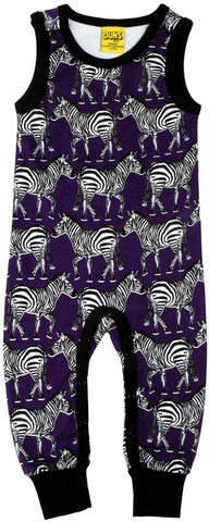 Duns Zebra Purple Dungaree