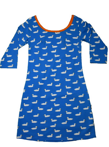 Moromini Duck Pond Blue Dress Ladies