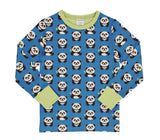 Maxomorra Playful Panda Top Longsleeve