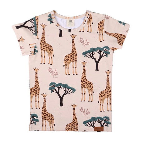 Walkiddy Giraffes Top Shortsleeve