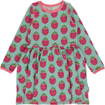 Maxomorra Raspberry Dress Spin Twirly