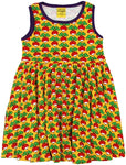 Duns Radish Yellow Sleeveless Dress Twirly
