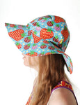 Duns Strawberry light Turquoise Sunhat