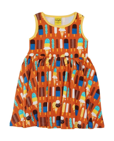 duns ice cream dress Duns Ice Cream Blue Dress Aline Longsleeve Kids Corner Berlin