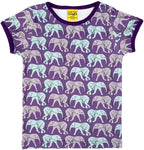 Duns Elephant Purple Top Shortsleeve