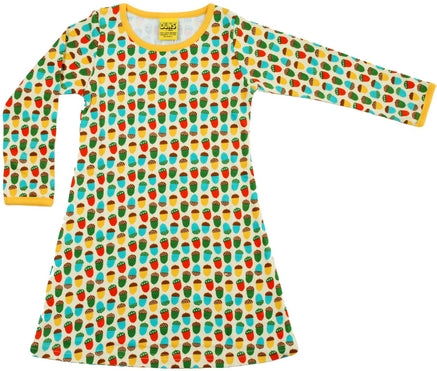 Duns Acorn Longsleeve A-line Dress